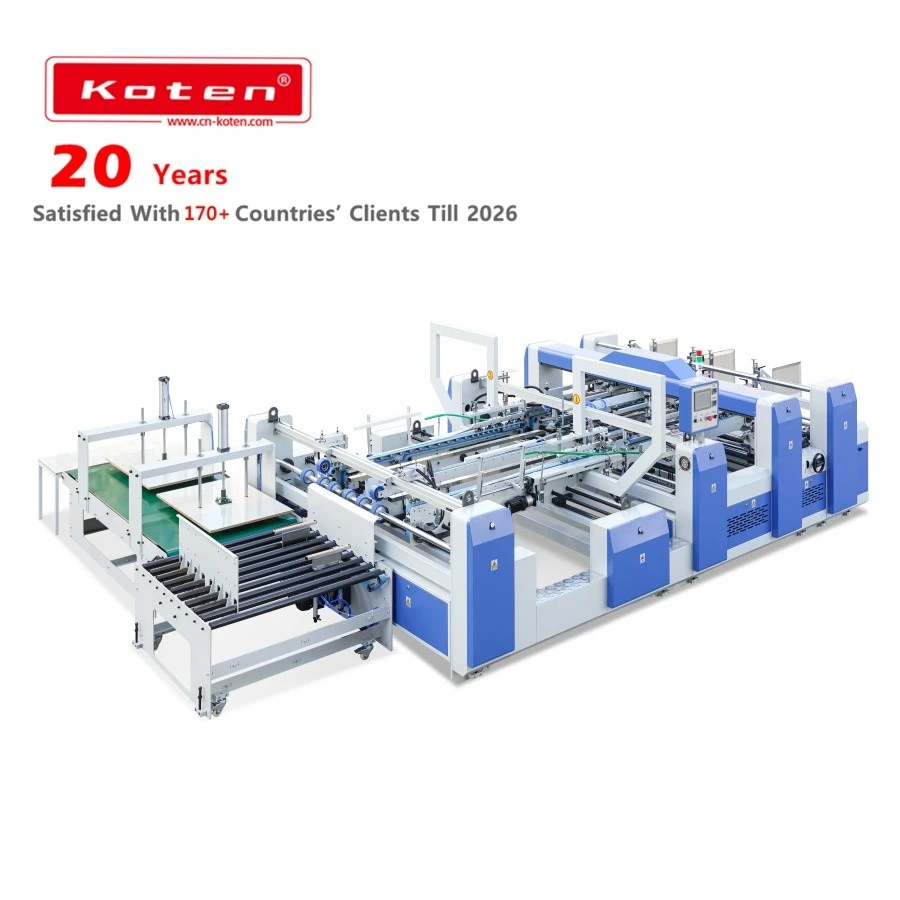 Otomatik De Fèy Dosye Gluer machin