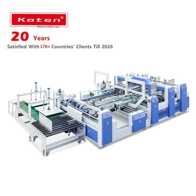 Otomatik De Fèy Dosye Gluer machin